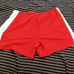 Under Armour red shorts